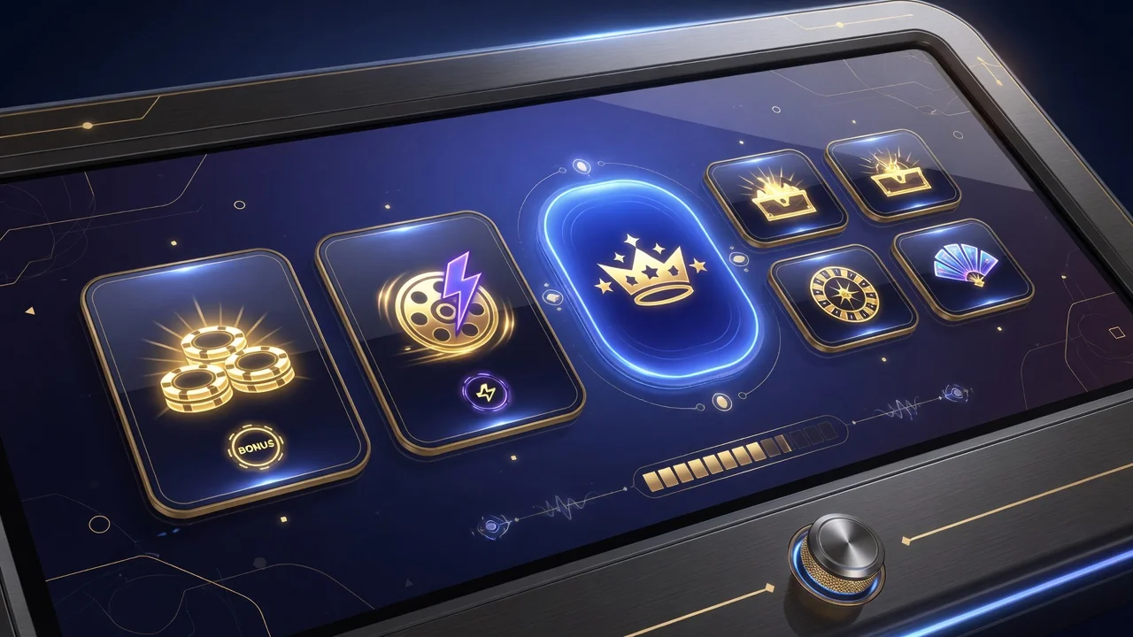 Slot-Interface mit erweiterten Einstellungen